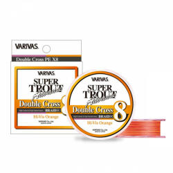 VARIVAS SUPER TROUT ADVANCE DOUBLE CROSS PE 8X 100m #0.8 11.4lb HI-VIS Orange (V120885) - koi-farm
