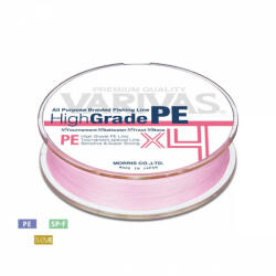 VARIVAS HIGH GRADE PE X4 MILKY PINK 150m #0.8 0.148mm 15lb (V109644)