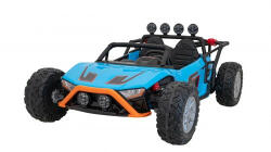 Car Buggy Racing elektromos kisautó, 2 személyes, 400W, 24V/7Ah - Kék
