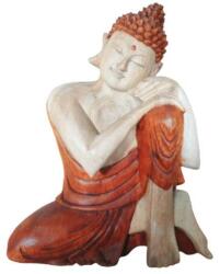 Ancient Wisdom Kézműves Buddha Szobor-Gondolkozó-25cm