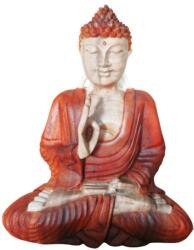 Ancient Wisdom Kézműves Buddha Szobor-Oktató-30cm