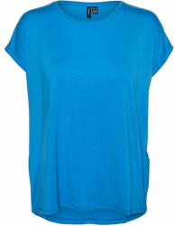 VERO MODA Női póló VMAVA Regular Fit 10243880 10284468 Ibiza Blue (Méret L)