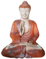 Ancient Wisdom Kézműves Buddha Szobor-Oktató-40cm
