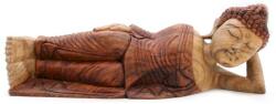 Ancient Wisdom Kézműves Buddha Szobor - 50cm - Alvó