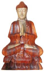 Ancient Wisdom Kézműves Buddha Szobor-Üdvözlő-80cm