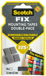 3M Patafix Scotch-Fix repozitionabil, 64 buc/pachet (SD-BAD087)