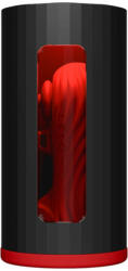 LELO F1s V3 - interaktív maszturbátor (fekete-piros) - szexaruhaz