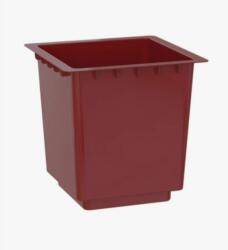 Artevasi Insert Pisa 40/78 cm műanyag kaspó betét Dark Red színben