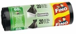 FINO Pungi cu fermoar FINO Economy 60 ℓ, 13 mic. , 59 x 72 cm, negre (20 buc. )