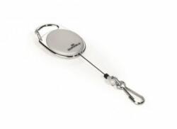 Durable Disc retractabil cu clemă DURABLE JOJO STYLE gri 1 buc