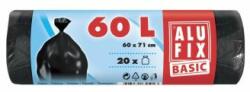 Alufix Saci de gunoi, 60 l, 20 buc, 60 x 71 cm, 10 , ALUFIX "Economy", negri, 20 buc