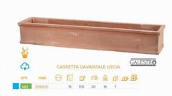 AnticoMestiere Cassetta Davanzale Liscia 102 cm agyag növénytartó