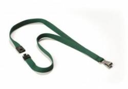 Durable Curea de agățare CULOARE MOALE DURABILĂ 15mm verde închis 10 buc