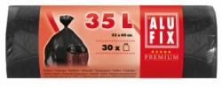 Alufix Saci de gunoi Alufix 35 l /30 buc, 10 mic. , 53 x 60 cm, negri, HDPE