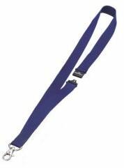 Durable Curea de agățare DURABLE 20 mm cu încuietoare albastră 10 buc