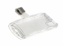 Durable Etichetă pentru 2 carduri de plastic cu clips DURABLE 85x54mm 25 buc