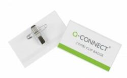 Q-CONNECT Clemă+știft pentru etichete Q-CONNECT 75x40mm 50 buc