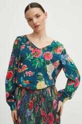 MEDICINE bluza femei, culoarea turcoaz, modelator ZPYH-BDD305_69B