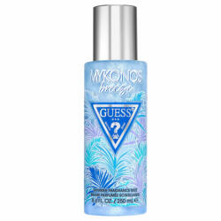 Guess - Spray de corp parfumat cu particule stralucitoare, Guess Mykonos Breeze Simmer, Femei, 250 ml