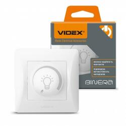 Videx Fali kapcsoló , dimmer , sülyesztett , 230V AC , 200 Watt , fehér , VIDEX , BINERA (5387)