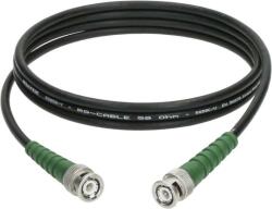 KLOTZ Cablu coaxial flexibil de 50 ohmi Klotz - RG58C/U cu conector BNC Telegärtner - 0, 5m (C-58U4T0.5)