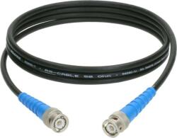 KLOTZ Cablu coaxial flexibil de 50 ohmi Klotz - RG58C/U cu conectori BNC Telegärtner - 1m (C-58U2T001)