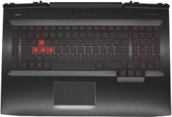 HP Omen 17-AN000, 17-AN100, 17T-000, 17T-100 sorozathoz gyári új fekete-piros román billentyűzet modul touchpaddal (931688-271)