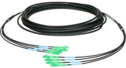 KLOTZ 4x LC/APC - 4x LC/APC breakout patch cable FiberLink - monomod OS2 - 30m (F4USLALAA030)