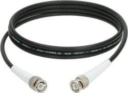 KLOTZ Cablu coaxial flexibil de 50 ohmi Klotz - RG58C/U cu conectori BNC Telegärtner - 5m (C-58U0T005)