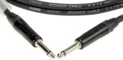 KLOTZ Cablu audio Klotz 2 x 1, 5 mm2 PVC cu mufe Neutrik Jack - 2m (SC1-PP02SW)