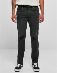 Urban Classics мъжки панталони URBAN CLASSICS - Distressed - TB5589 - черни панталони с притривания