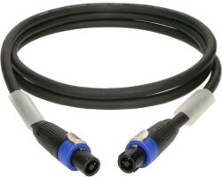 KLOTZ Cablu audio Klotz 4 x 4, 0 mm2 PUR speakON 4p cu înveliș metalic - 0, 8m (L44PSPMFF0080)