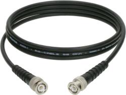 KLOTZ Cablu coaxial flexibil de 50 ohmi Klotz - RG58C/U cu conector BNC Telegärtner - 4m (C-58U1T004)