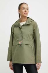 Fjallraven rövid kabát Vardag Anorak női, zöld, átmeneti, F87009 - zöld M