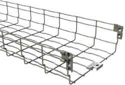Basor Electric Basor ( 2/7401 ) hálós kábeltálca BF2R H105 600x105x3000 mm (SZ x M x H) EZ galvanikus / elektrolitikus cinkezett ( BASORFIL ) Basor 207401 (207401)