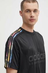 Adidas t-shirt TIRO fekete, férfi, nyomott mintás, IP3786 - fekete S