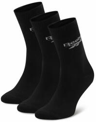 Reebok 3 pár uniszex hosszú szárú zokni Reebok R0367-SS24 (3-pack) Fekete 43_45 Férfi