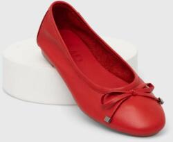 Answear Lab bőr balerina cipő piros - piros Női 37 - answear - 25 990 Ft