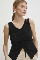 Answear Lab top női, fekete - fekete S - answear - 9 290 Ft