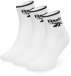 Reebok Set de 3 perechi de șosete medii unisex Reebok R0362-SS24 (3-pack) Alb Bărbați