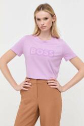 Boss Orange pamut póló BOSS ORANGE rózsaszín - rózsaszín M