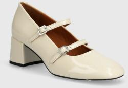 Vagabond Shoemakers bőr flip-flop ADISON bézs, magassarkú, 5739-160-37 - bézs Női 37