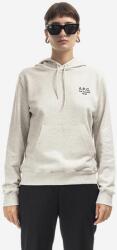 APC A. P. C. pamut melegítőfelső Hoodie Manuela bézs, női, nyomott mintás, kapucnis - bézs S