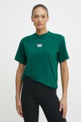 Reebok Classic pamut póló Archive Essentials női, zöld, 100076222 - zöld L