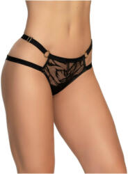 Mapalé - mintás, láncos bugyi (fekete) (190602403696)