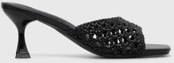 Answear Lab papucs fekete, női, tűsarkú - fekete Női 37 - answear - 15 990 Ft