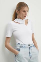 Answear Lab top fehér - fehér XS