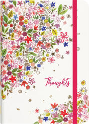  BSB notesz (12, 7x17, 7 cm, vonalas, gumis) Floral Daydream (339546)