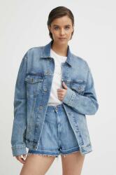 Pepe Jeans farmerdzseki BOYFRIEND JACKET női, átmeneti, oversize, PL402390RH8 - kék S
