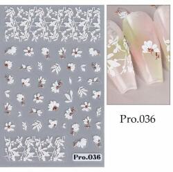  Körömmatrica - Pro. 036 virág
